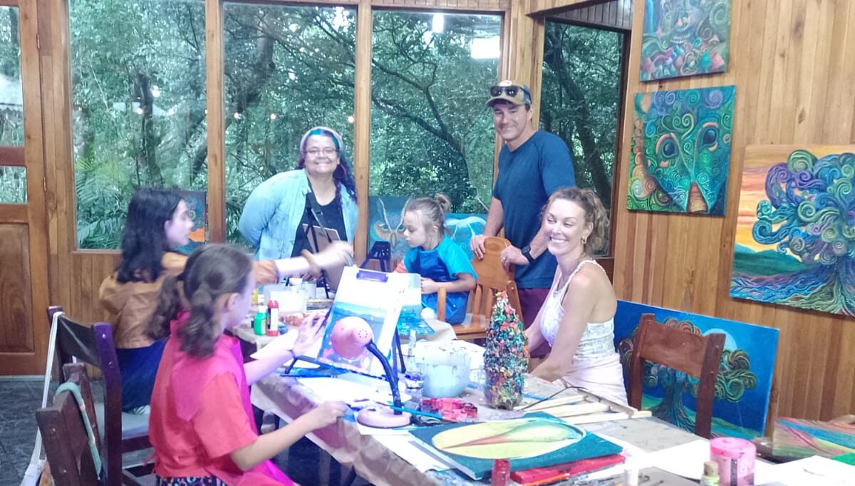 Art workshops in Costa Rica - Monteverde