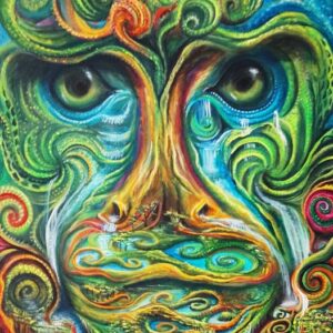 Costa Rica painting - Hanuman