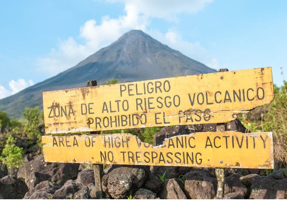Rincon or Arenal Volcanoes