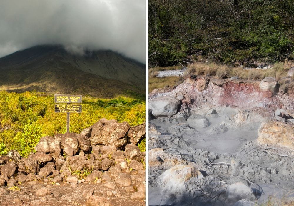 Rincon or Arenal Volcanoes